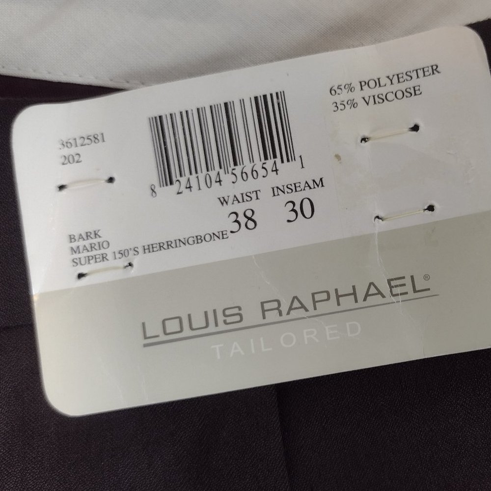 Nwt Men's 38x30 pants Louis Raphael